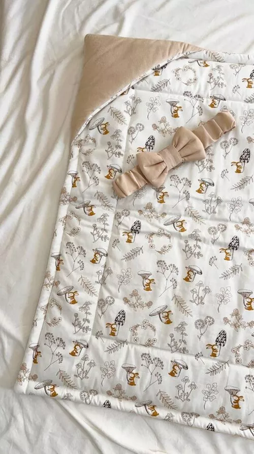 Одеялко-конверт на выписку Special baby (90x90 см) Velour White 