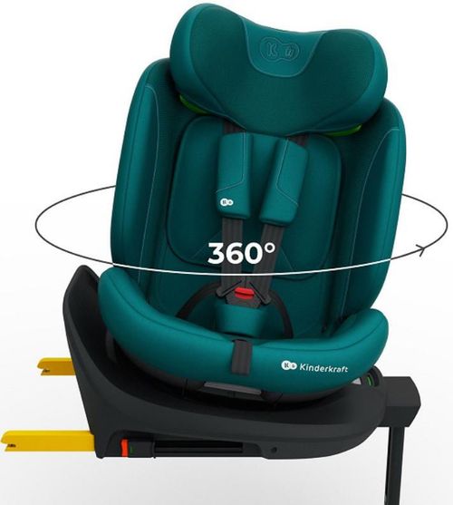 купить Автокресло KinderKraft KCI36002GREPL00 I-360 2 Plus I-Size Green в Кишинёве 