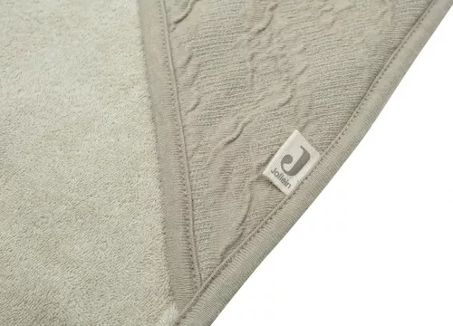 cumpără Accesoriu pentru baie Jollein 534-836-67052 Prosop cu gluga Soft Waves Olive Green, 75x75cm în Chișinău 