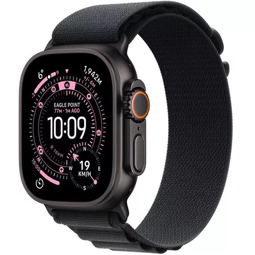 купить Смарт часы Apple Watch Ultra 3 GPS + Cellular 49mm Black Titanium Case with Black Alpine Loop - Small MF0Q4QI/A в Кишинёве 