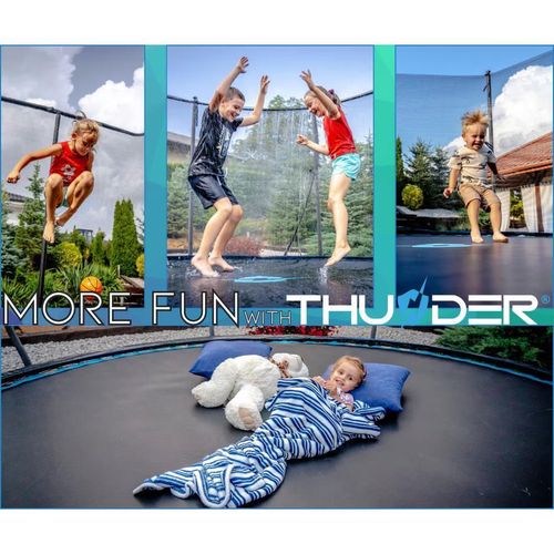 cumpără Trambulină Thunder Inside Elite 12ft,366 Cm, Blue în Chișinău 
