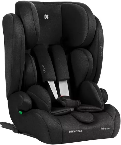 Автокресло с isofix KikkaBoo i-Cross Black (9-36 kg) 