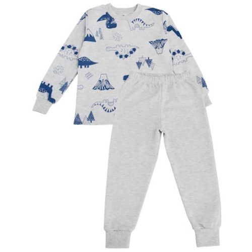 купить Детская одежда Minikin 2430101104 Пижама р-р104, серый меланж, унисекс в Кишинёве 