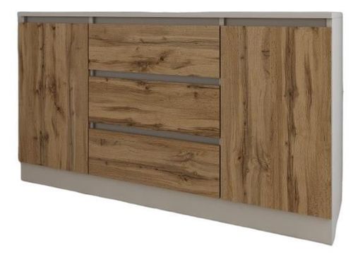 cumpără Comodă Smartex (16228) Т4 160cm Kashemir+Stejar Inchis în Chișinău 