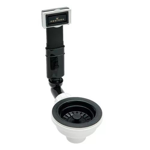 cumpără Sifon pentru chiuvetă bucătărie Reginox R34293 Wastekit Jet Black în Chișinău 