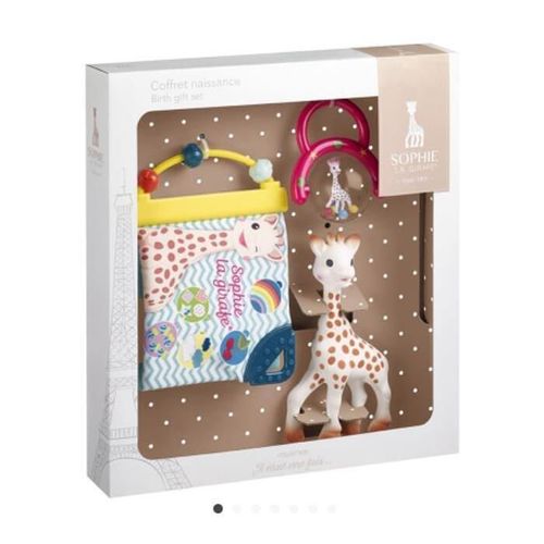 cumpără Zornăitoare Sophie la Girafe 000008 Set Girafa Sophie + zornăitoare în Chișinău 