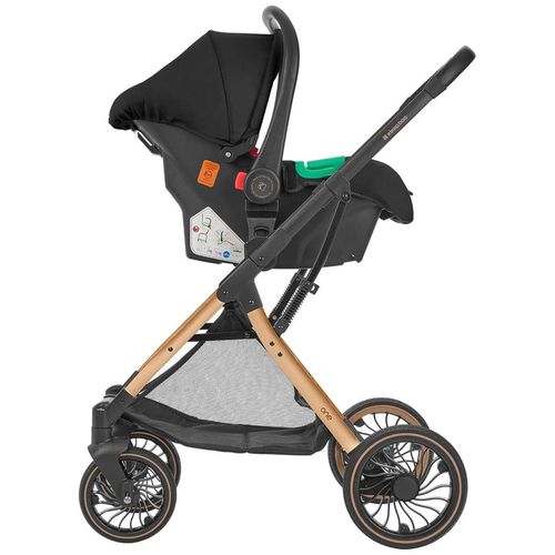 купить Детская коляска Kikka Boo One Black, transformabil 3in1 (3800171213820) в Кишинёве 