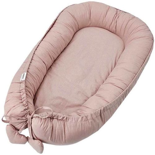 купить Гнездо для новорожденных Feedo 208216 Babynest Pastel Pink Heart, 90x60 cm в Кишинёве 