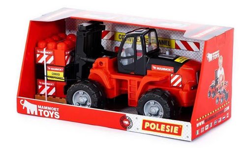 купить Конструктор Полесье (56856) Tractor incarcator cu constructor 15elem в Кишинёве 