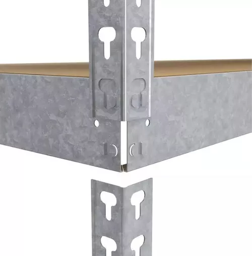 cumpără Raft de depozitare Nex Home Raft metalic Titan 1800x1200x600 mm, 4 nivele PAL, galvanizat în Chișinău 