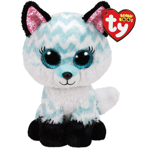 cumpără Jucărie de pluș TY TY36368 ATLAS aqua chevron fox 15 CM în Chișinău 
