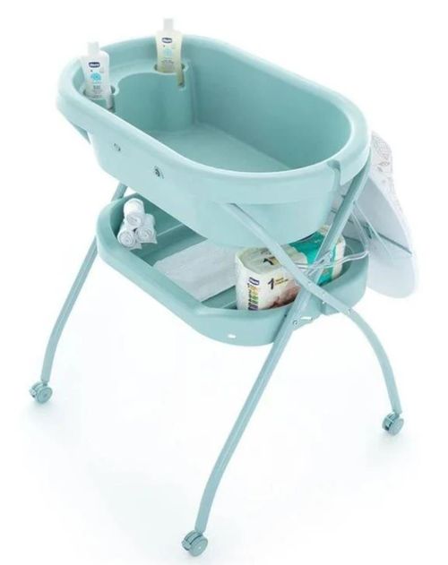 cumpără Accesoriu pentru înfășat Petite&Mars 771902 Masuta de infasat cu cadita 3in1 Gri în Chișinău 