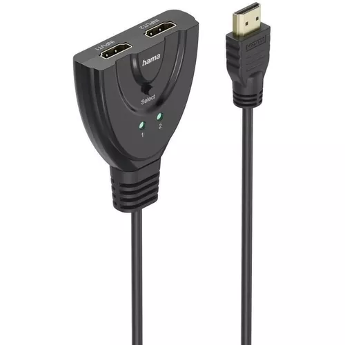 cumpără Adaptor IT Hama 205323 4K HDMI™ 2x1 Toggle Switch, 2x HDMI™ Socket - 1x HDMI™ Plug în Chișinău 