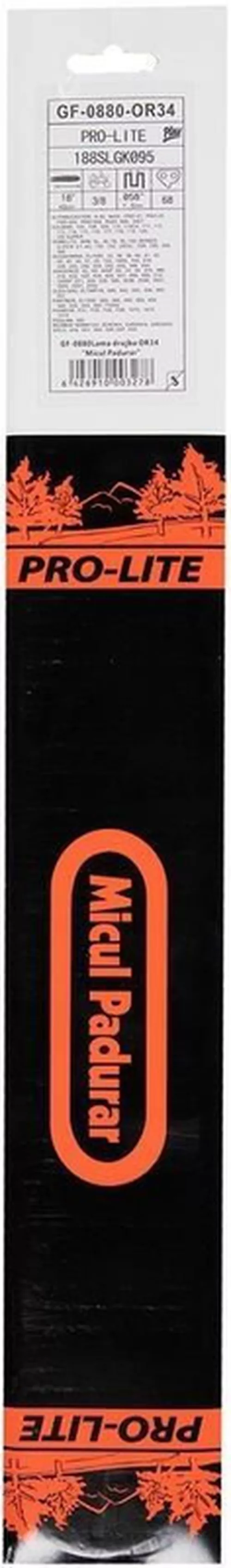 cumpără Accesoriu pentru fierăstrăie Micul Fermier Bara drujba Micul Padurar 45 cm 3/8 1.5 mm (GF-0880) în Chișinău 