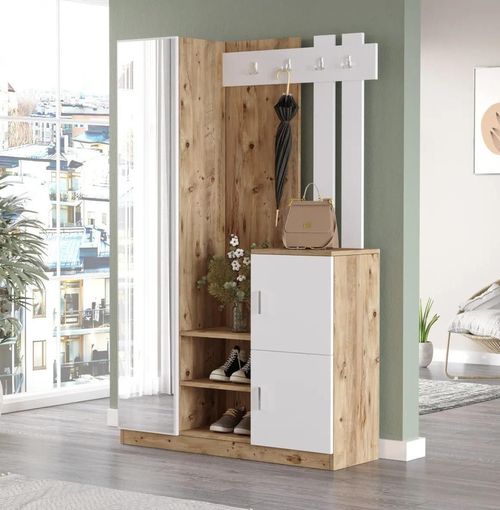 cumpără Mobilă pentru antreu Trendy DD7-AW, 113x179x37cm (GTR001390) în Chișinău 