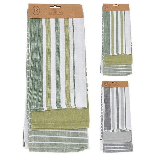 купить Домашний текстиль H&S 49545 Set prosoape bucatarie 3buc 45x70cm в Кишинёве 