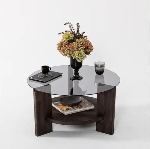 купить Журнальный столик Trendy Mondo, Gri inchis 75x40x75cm в Кишинёве 