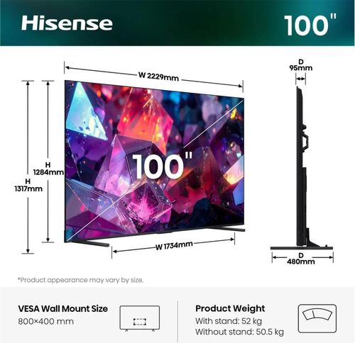 cumpără Televizor Hisense 100E7S Pro în Chișinău 
