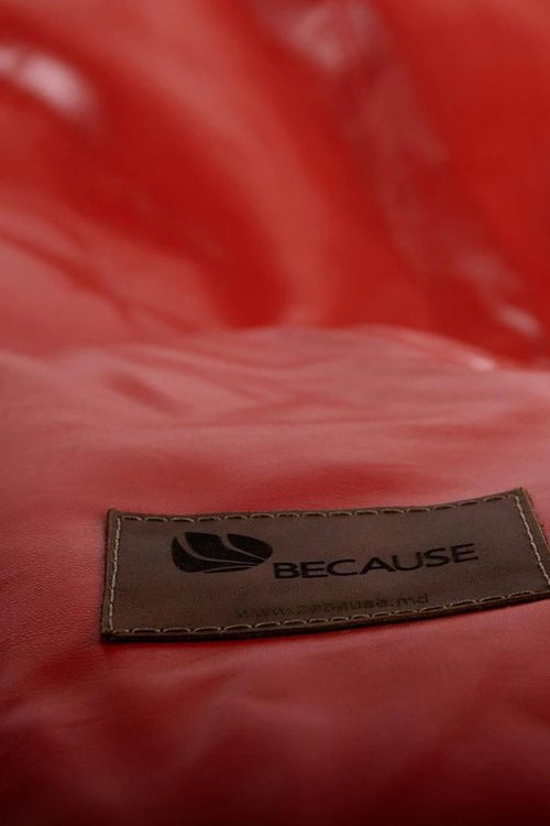 cumpără Fotoliu BeanBag Because Original Red (95x95x120cm) în Chișinău 