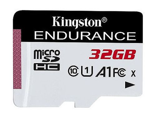 cumpără 32GB Kingston High-Endurance SDCE/32GB High-Endurance microSDHC, 95MB/s, (Class 10 UHS-I, U1, V10, A1) + Adapter MicroSD-SD (card de memorie/карта памяти) în Chișinău 