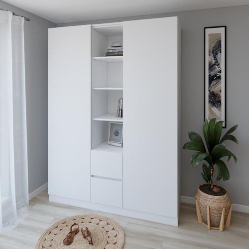 купить Шкаф Smartex (15841) N14 160cm Alb в Кишинёве 