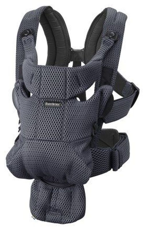 Marsupiu anatomic BabyBjorn Move Anthracite, 3D Mesh 