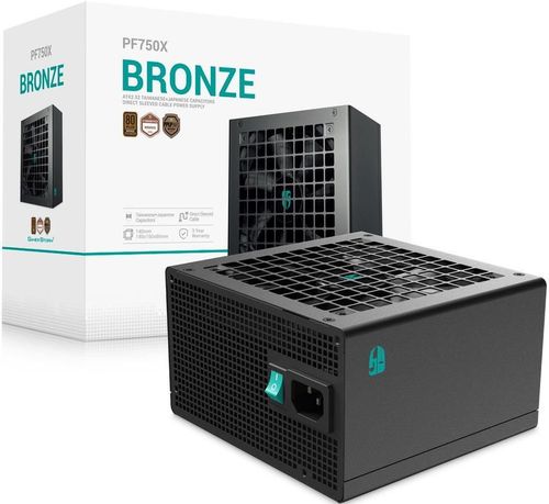 купить Блок питания для ПК Deepcool PF750X Black в Кишинёве 