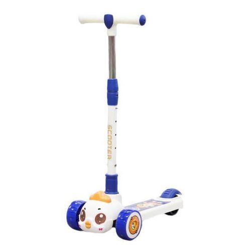 cumpără Trotinetă New World 2479 Chicken cu 3 roți, albastru, 61633 în Chișinău 