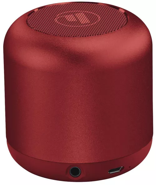 купить Колонка портативная Bluetooth Hama 188216 Bluetooth® Drum 2.0 Loudspeaker, 3,5 W, red в Кишинёве 