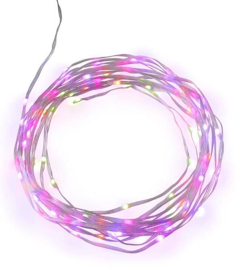 купить Гирлянда Hama 176660 Smart LED Light Chain, WLAN, Colour Chg, Dimm., O/door IP65, 10 m, colours в Кишинёве 