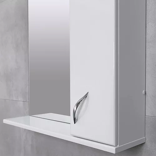 cumpără Oglindă baie Bayro Dalas 600x750 правый белый мат în Chișinău 