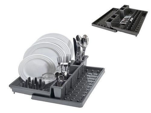 cumpără Uscator pentru vase Tontarelli 51804 раздвижная с поддоном Bella 45(53)x30x9cm în Chișinău 