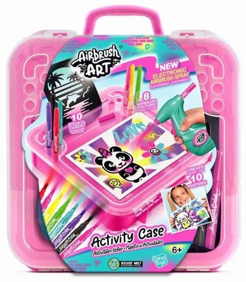 купить Набор для творчества Canal Toys Air017cl Набор Airbrush Art Activity Case в Кишинёве 