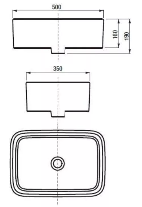 cumpără Lavoar Roca Mila 500x350 A32787J000 în Chișinău 