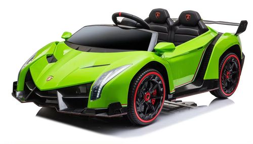 cumpără Mașină electrică pentru copii Kids car 8610043-2DRgreen LAMBORGHINI VENENO în Chișinău 