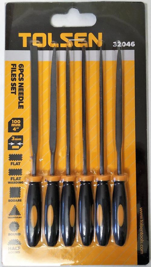 cumpără Set de unelte de mână Tolsen Set 6 pile 100mm mini (32046) în Chișinău 