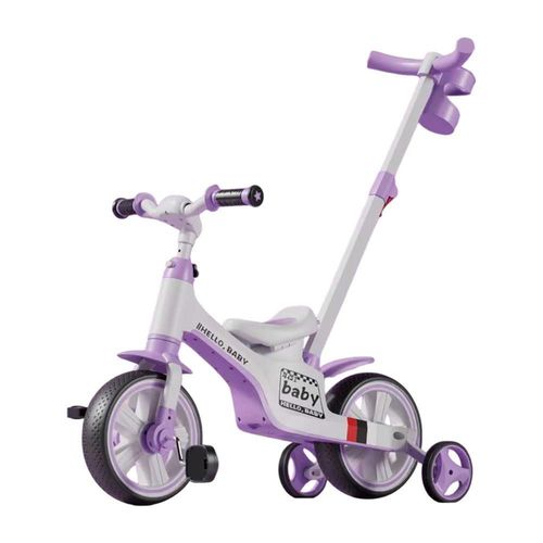 купить Велосипед-коляска Richi S2 (402867) Tricicleta mov 4in1 cu mâner parental в Кишинёве 