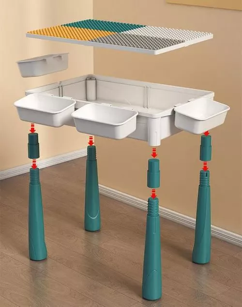 cumpără Complex de joacă pentru copii 4Play Yougood Blocks YR6036 6in1 304pcs în Chișinău 