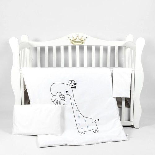 купить Детское постельное белье PernaMea Set lenjerie 3 piese Panda turcoaz (PM.100468/1) в Кишинёве 