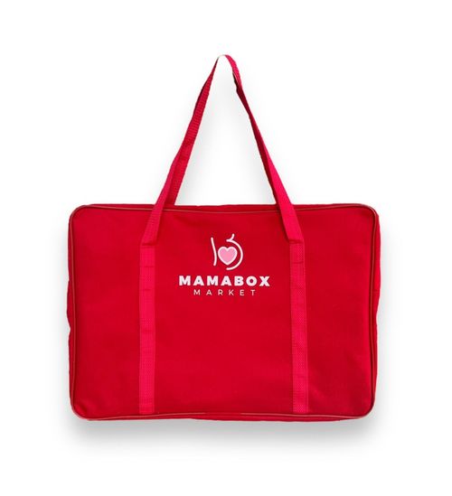 Geanta pentru maternitate Mamabox Red 51x35x20 cm 