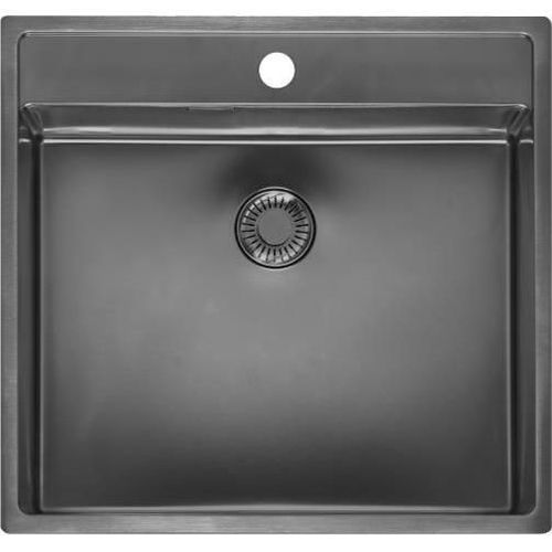 cumpără Chiuvetă bucătărie Reginox R41345 New York 50x40 Tapwing Gun Metal II în Chișinău 