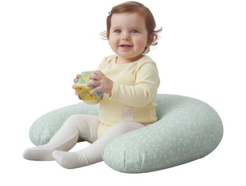 cumpără Pernă pentru gravide și mame care alăptează BabyJem 082 Perna pentru alaptare Flowers Green în Chișinău 