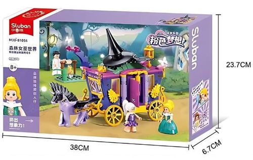 cumpără Set de construcție Sluban B1056 Careta vrăjitoarei din pădure, 287 elem. în Chișinău 