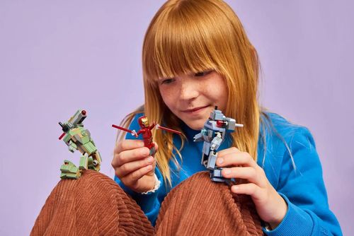 cumpără Set de construcție Lego 76320 Marvel: Iron Man și Mașină de Război vs Drone Ciocan în Chișinău 