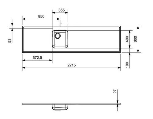 cumpără Chiuvetă bucătărie Reginox R37232 2215x600mm în Chișinău 