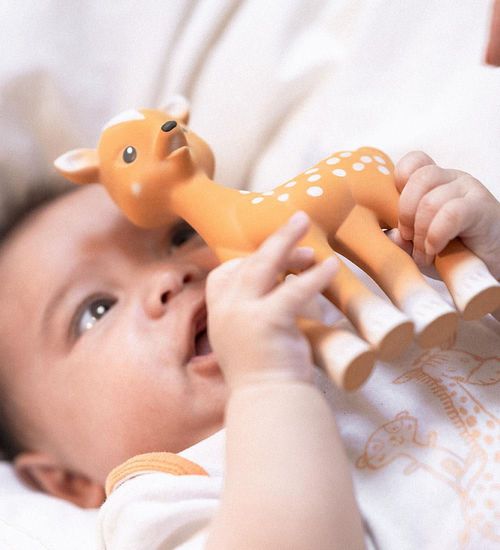 cumpără Jucărie Sophie la Girafe 850808 Set jucarie doudou Fanfan + Fanfan în Chișinău 