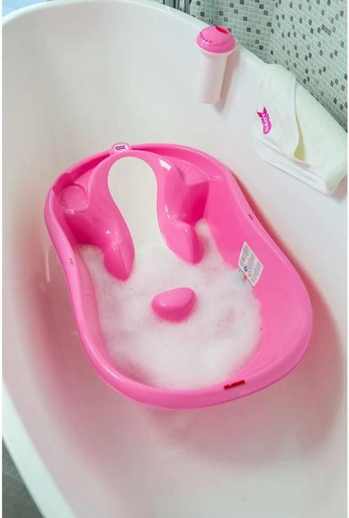 купить Ванночка OK Baby 38081400 Onda Evolution Pink в Кишинёве 