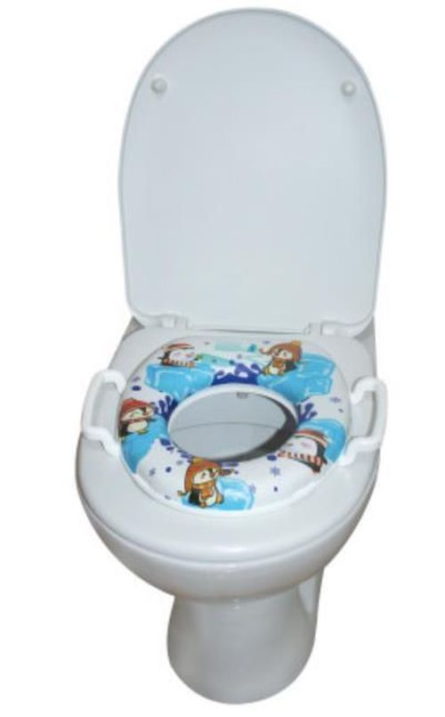 купить Детский горшок Sevi Bebe 70-93 Сиденье для унитаза мягкая Penguin в Кишинёве 