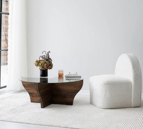 cumpără Măsuţă cafea Trendy Amfora, Nuc 92x35x92cm în Chișinău 