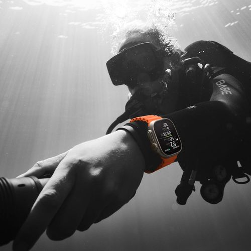 купить Смарт часы Apple Watch Ultra 2 GPS + Cellular, 49mm Blue Ocean MREG3 в Кишинёве 